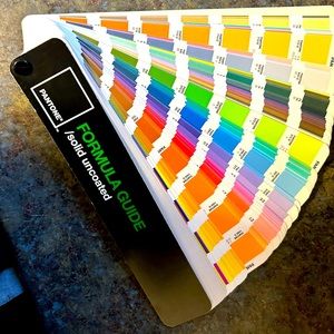 Pantone solid uncoated book